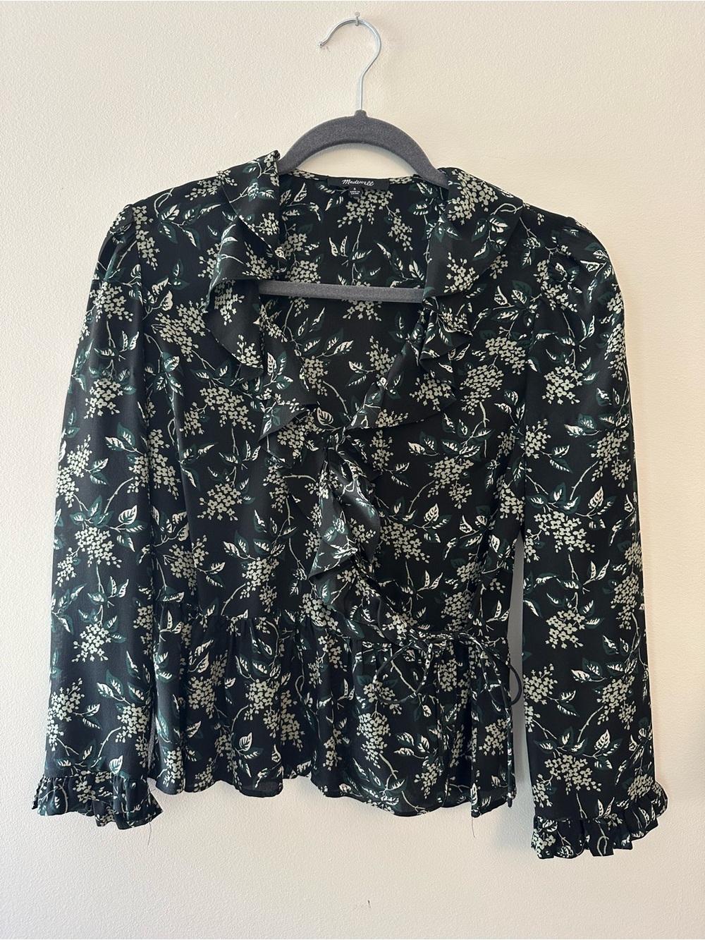 Madewell 100% silk blouse